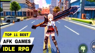 Top 11 Best AFK IDLE RPG Games for Android iOS | (Addictive IDLE games mobile RPG)