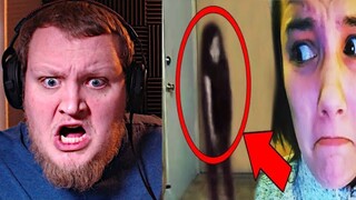 5 Scary Ghost Videos!!! Nukes Top 5 REACTION!!!