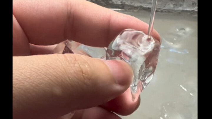 像这样冰的，肯定是做奶茶比较好