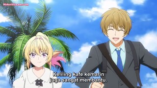 Eps_4 senior kerja blonde cantik sok keras tapi aslinya canggung [My Awkward Senpai]
