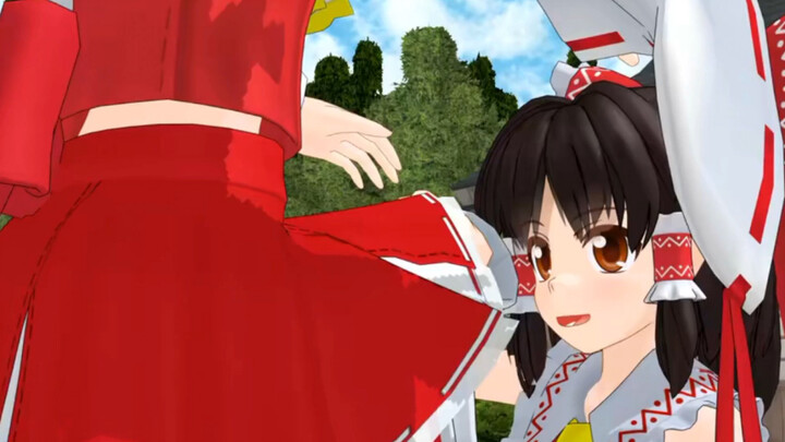 Reimu meets her daughter in Money Money Money Money Money [Chinese version]