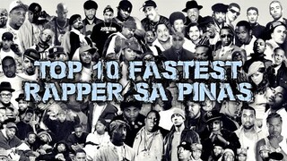 Top 10 Faster Rapper in the Philippines (Tagalog Rap )