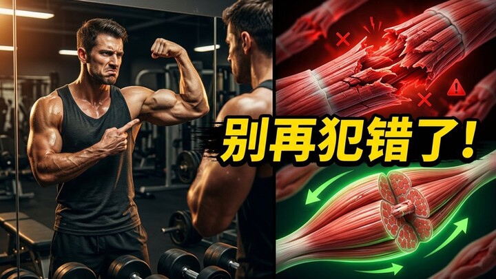 阻碍你肌肉生长的最大错误！