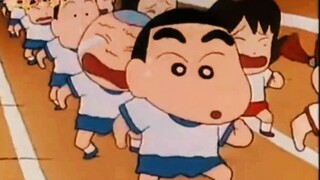 Crayon Shin-chan: At the entrance ceremony of the sports meet, Nohara led the whole class with his s