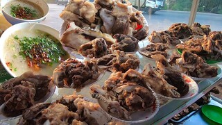 Phát hiện cháo Má heo luộc 120k Siêu khủng ngon bổ rẻ trên QL 1A về Miền Tây