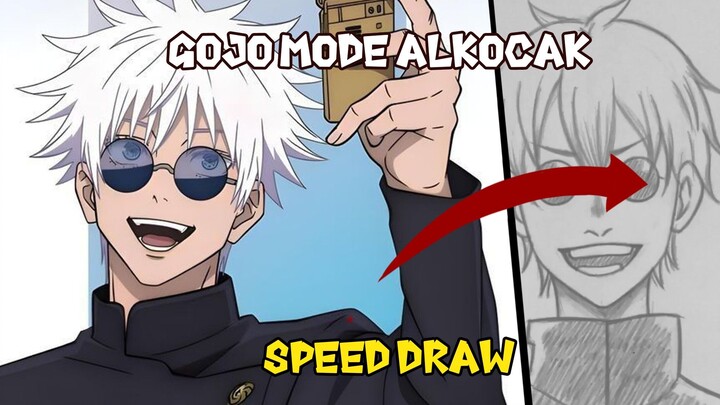 Jujutsu kaisen gojo versi kocak