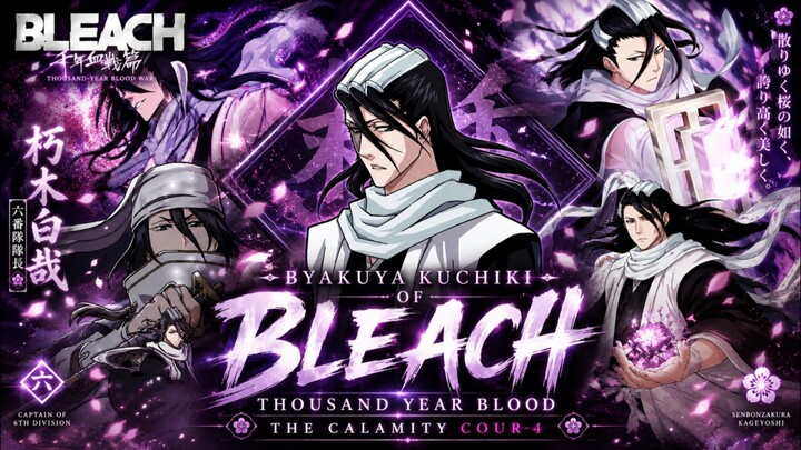 Control Byakuya Kuchiki of BLEACH Thousand Year Blood The Calamity Cour 4.