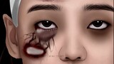 how to repair eye  👁  ASMR MEKUP animation#2