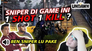 GILA PAKE SNIPER DI GAME INI GAK ADA OBAT !! 1 SHOT 1 K1LL CUYYY !! - UNDAWN INDONESIA