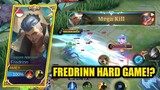 Hard Game!!? Fredrinn Vs Hyper Thamuz!? - Gameplay Hero Fredrinn Mlbb
