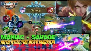 🇵🇭24kills / maniac / MY CHUBBY AND SEXY MIYA STILL THE BEST MARKSMAN IN MLBB