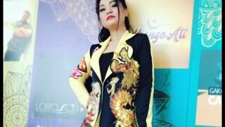 Kostum Baju Dance Model Dj Wanita Warna Kuning hitam