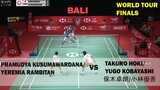PRAMUDYA KUSUMAWARDANA/ YEREMIA RAMBITAN VS TAKURO HOKI/ YUGO KOBAYASHI - WORLD TOUR FINALS 2021