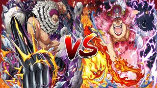 ONE PIECE SONG ĐẤU - KATAKURI Haki Cấp Cao Thức Tỉnh VS Tứ Hoàng BIGMOM - Đảo Hải Tặc Luffy Mũ Rơm