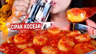 ASMR CIPAK KOCEAK KUAH YANG KEMARIN VIRAL | ASMR MUKBANG INDONESIA