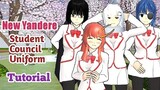 How to Make Student Council Uniform of Yandere Sim in Sakura School Simulator | Tutorial