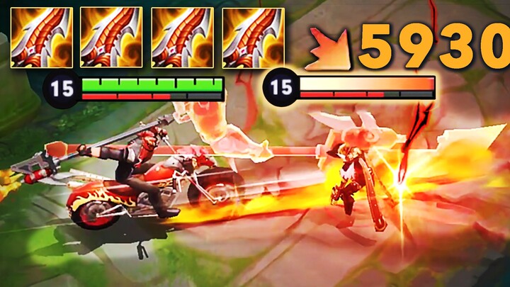 You can't even see how the health bar disappears!