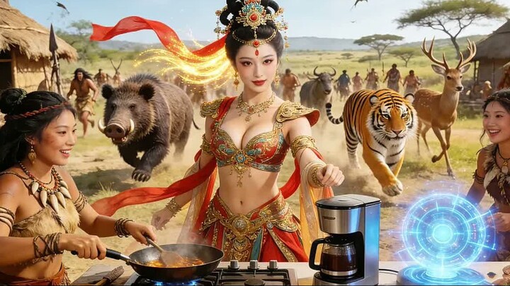 🔥 Dewa Bangkit! Bawa Suku Primitif Kuasai Dunia dengan Teknologi Modern 😱#drama (YT)