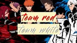 team red vs team white | BLUE LOCK