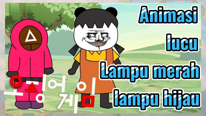 Animasi lucu Lampu merah lampu hijau