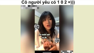 Người yêu các anh có như này ko ạ ??? #funny #haihuoc