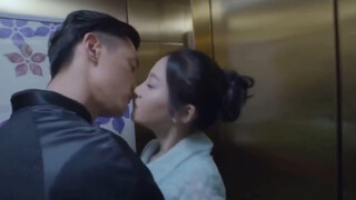 [Passionate kiss scene] Hu Ge couldn't help himself in the elevator!