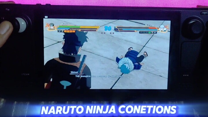 GAMEPLAY Naruto ninja conetions uciha shisui VS hokage 2(STEAMDECK)