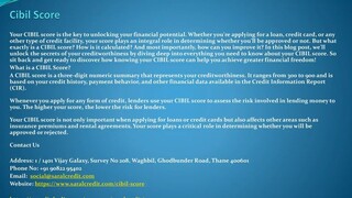 Cibil Score