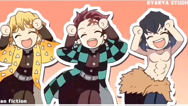 คาวาอี้~ เด็กๆ ทั้งหลายจาก “ดาบพิฆาตอสูร” แม่จุ๊บให้แล้วนะ (≧▽≦)