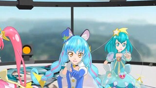 【MMDプリキュア】スタートゥインクルプリキュアでアイドル