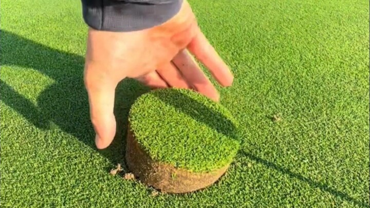 Hole replacements and sprinkler head repairs at the golf course