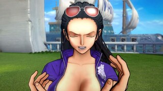 # One Piece Burning Blood Hancock VS Robin