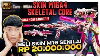 NEKAT GACHA SKIN M16 SENILAI RP 20.000.000 , GILA HOKI BANGET DAPAT 3 SENJATA !! - PUBG MOBILE