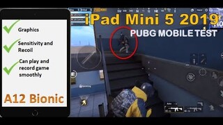 PUBG MOBILE TEST on my new iPad Mini 5 2019 | Perfect Device for Gaming !!!