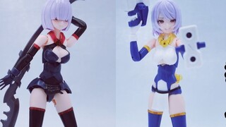 [รีวิวเต้าหู้ปลา] น่ารัก & ฝาด/เพชฌฆาต & หมอผี - รีวิว Kotobukiya Machine Girl Goddess Device 13&14