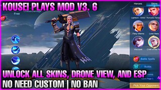 ML MOD UNLOCK ALL SKINS, DRONE VIEW & ESP | LATEST KEY IN DESCRIPTION