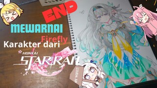 Melanjutkan coloring Firefly Dari Game HSR (END)
