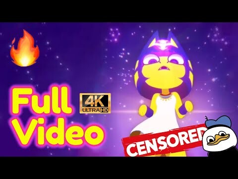 Dance animation Ankha cat Full video | Animal crossing yellow zone ankha cat memes +18