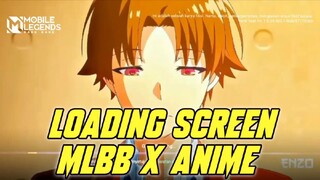LOADING SCREEN MLBB X ANIME TERBARU