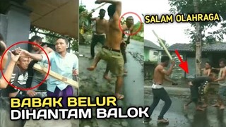 MAMPUSIN !! Maling motor tertangkap dapat hadiah salam olahraga