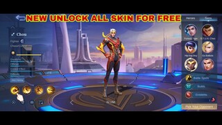 NEW UPDATE MARJOTECH UNLOCK ALL SKIN FOR FREE MOBILE LEGENDS LATEST PATCH 2022