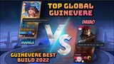 GUINEVERE BEST BUILD 2022 THE NEXT BIG THING | MANILA VS DAVAO | TOP GLOBAL | MOBILE LEGENDS