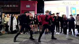 أخ كوري صغير يرقص على أغنية EXO - Obsession