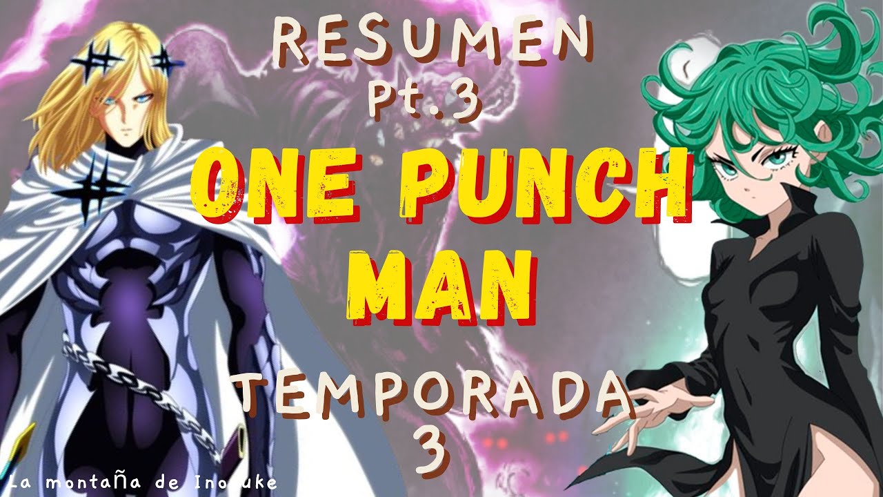 One Punch Man TEMPORADA 3, Manga Narrado COMPLETO Pt. 1 de 2