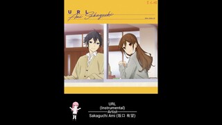URL (Instrumental) - Sakaguchi Ami (坂口 有望) ~ Ending Season 2 Horimiya 「ホリミヤ」