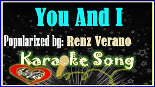 You And I/Karaoke Version/Karaoke Cover