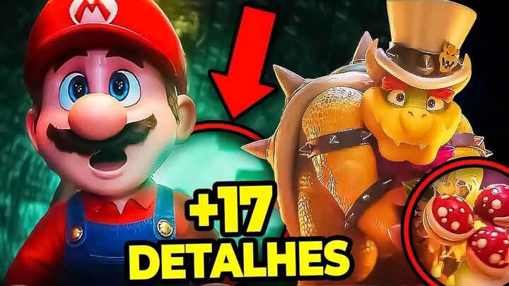 TODAS AS CURIOSIDADES E EASTER EGGS DE SUPER MARIO BROS O FILME