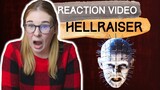 HELLRAISER (1987) REACTION VIDEO! FIRST TIME WATCHING!