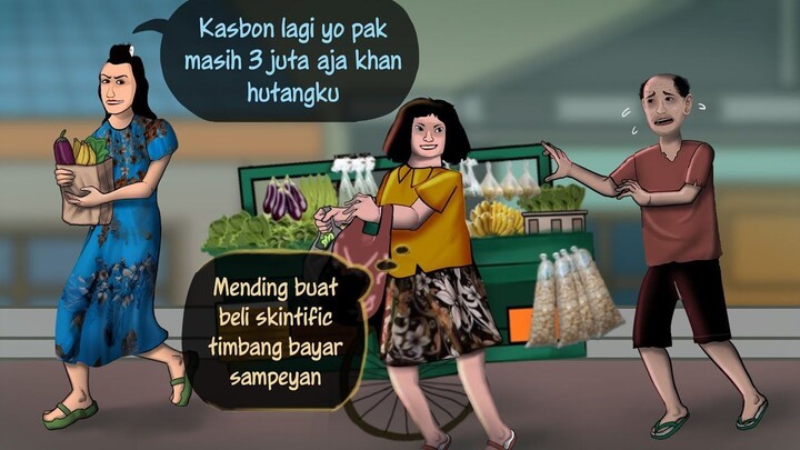 Ketika Pedagang Kecil Dizolimi - Dihutangin & dijadikan tumbal _ Kompilasi Kartu