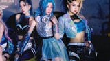 [ LOL ] Girl group cosK/DA yang sebenarnya menari "MORE" dengan penuh semangat untuk merayakan ulang tahun ke-10 LOL
